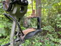 Compound bow phone mount
