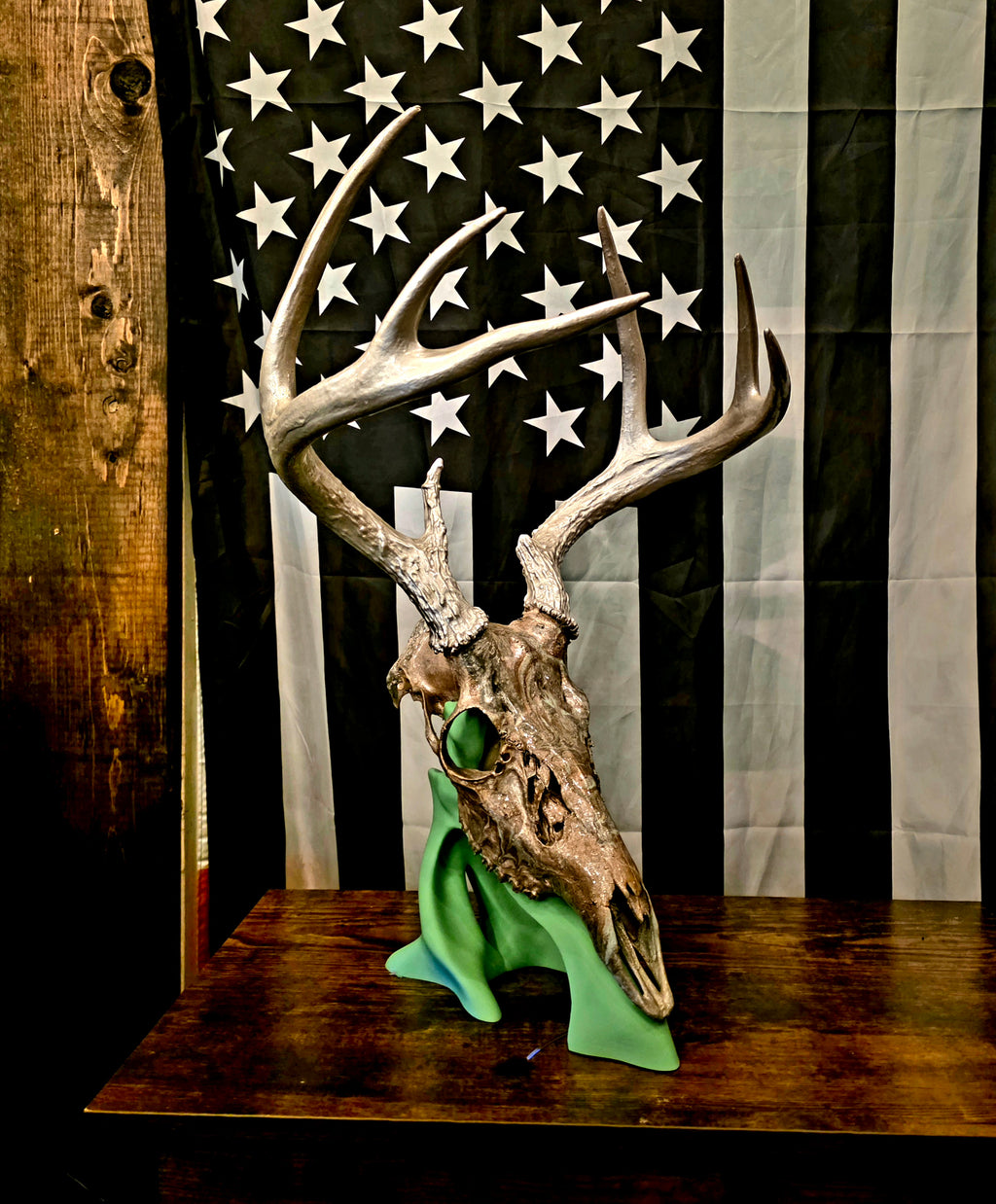 Deer Skull Desk Stand